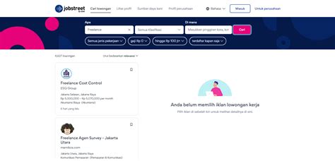 jobstreet freelance job.